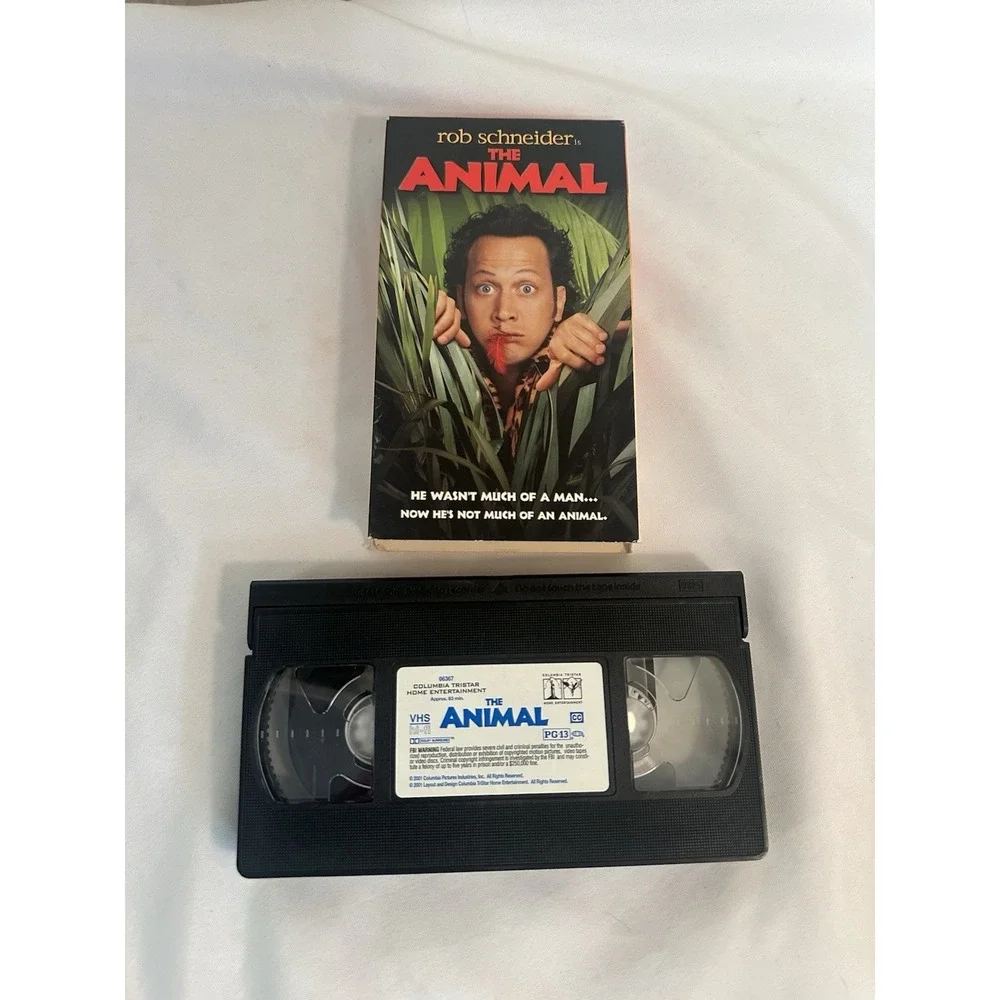 THE ANIMAL ROB SCHNEIDER , EDWARD ASHNER VHS